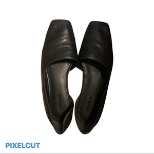 Vince flats with square toe